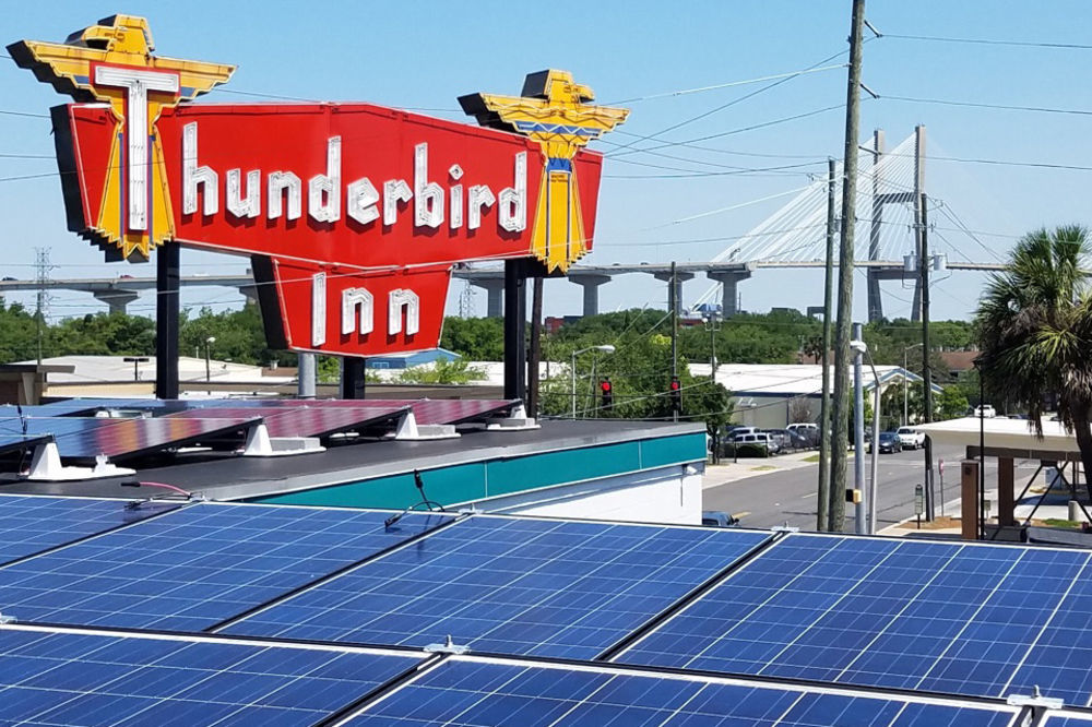 The Thunderbird Inn Savannah Eksteriør bilde